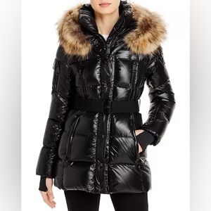SAM Millennium Fur Trim Down Coat